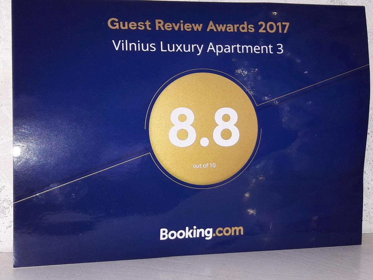 Vilnius Luxury Apartment 3 Exterior photo